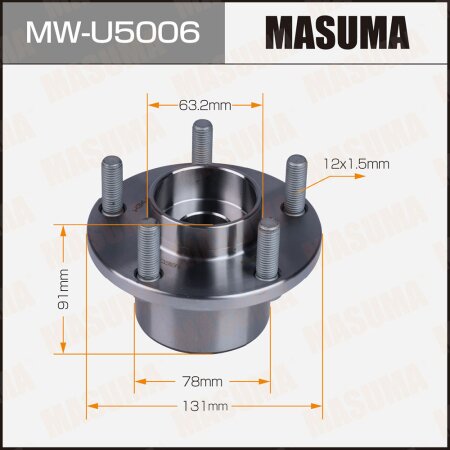 Wheel hub assembly Masuma, MW-U5006