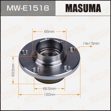 Wheel hub assembly Masuma, MW-E1518