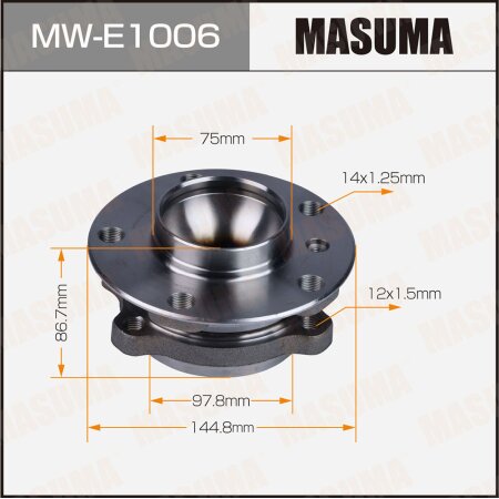 Wheel hub assembly Masuma, MW-E1006