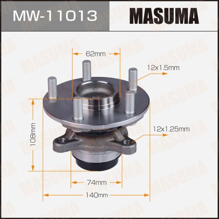 Wheel hub assembly Masuma, MW-11013