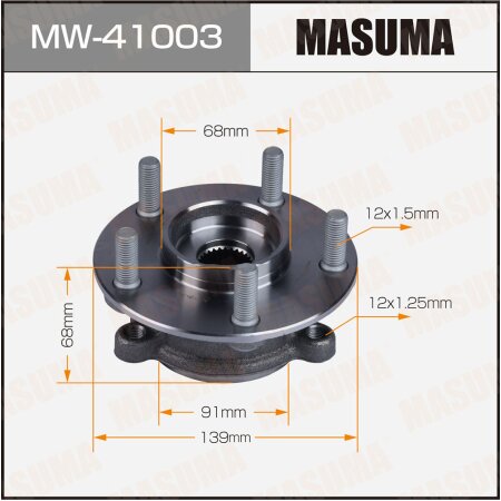 Wheel hub assembly Masuma, MW-41003