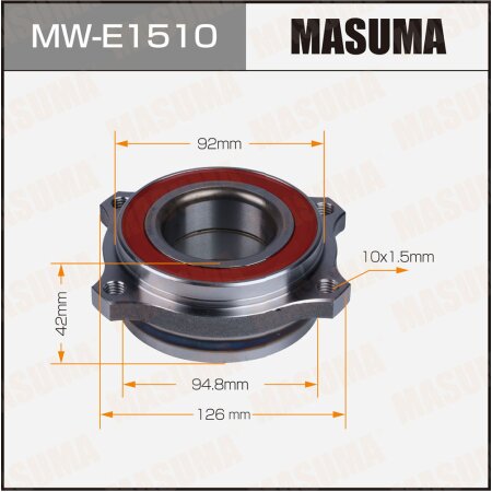 Wheel hub assembly Masuma, MW-E1510