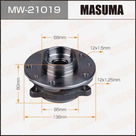 Wheel hub assembly Masuma, MW-21019