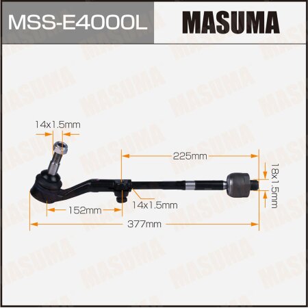 Tie rod end kit Masuma, MSS-E4000L