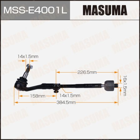 Tie rod end kit Masuma, MSS-E4001L