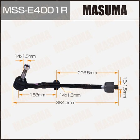 Tie rod end kit Masuma, MSS-E4001R