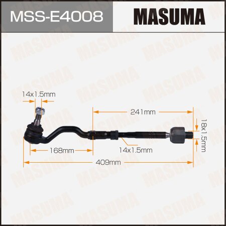 Tie rod end kit Masuma, MSS-E4008