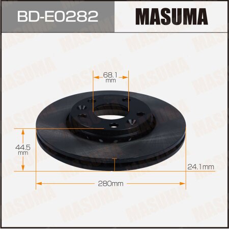 Brake disk Masuma, BD-E0282