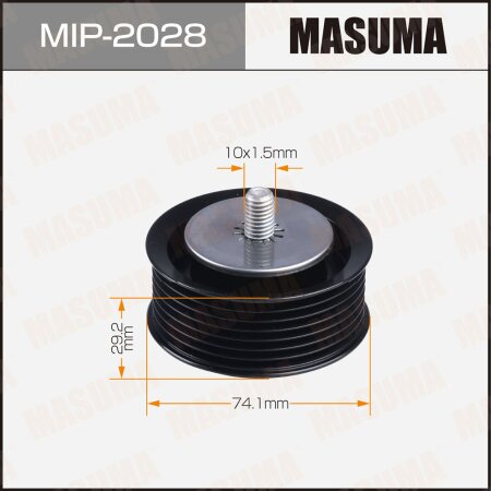 Drive belt idler pulley Masuma, MIP-2028