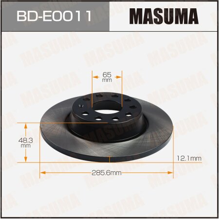 Brake disk Masuma, BD-E0011