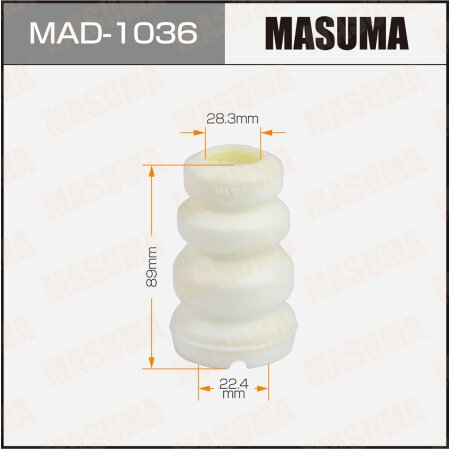 Shock absorber bump stop Masuma, 22.4x28.3x89, MAD-1036