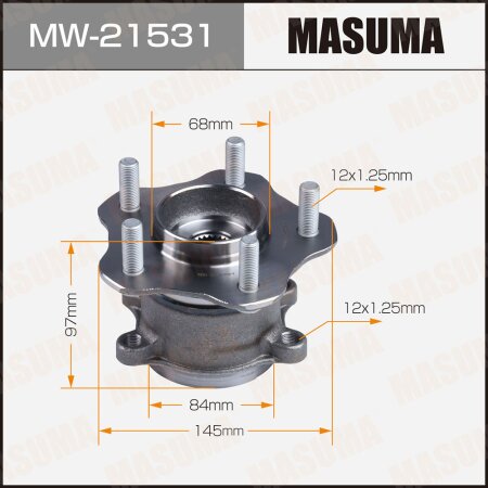 Wheel hub assembly Masuma, MW-21531