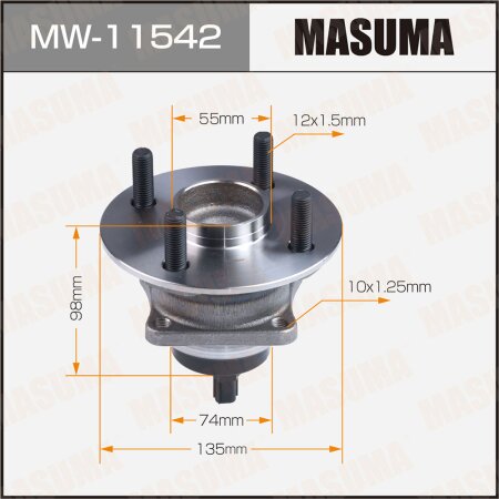 Wheel hub assembly Masuma, MW-11542