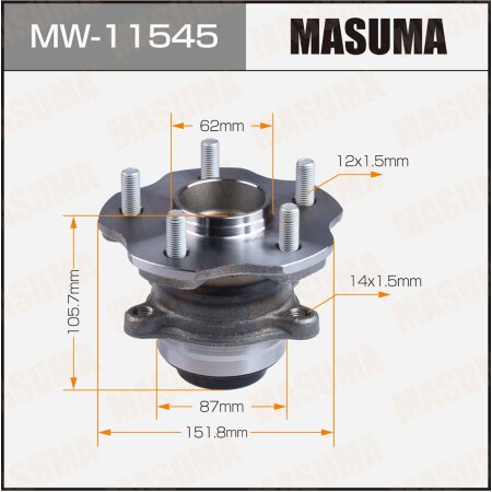 Wheel hub assembly Masuma, MW-11545