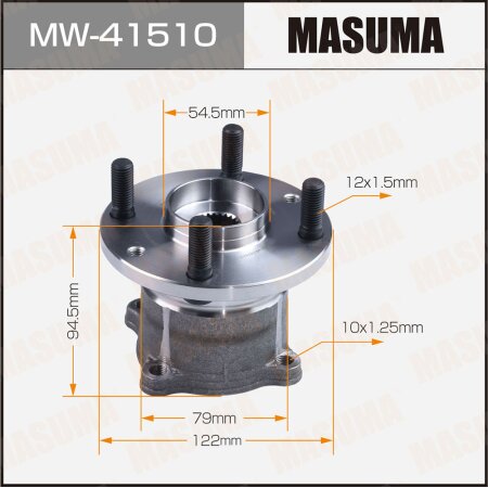 Wheel hub assembly Masuma, MW-41510