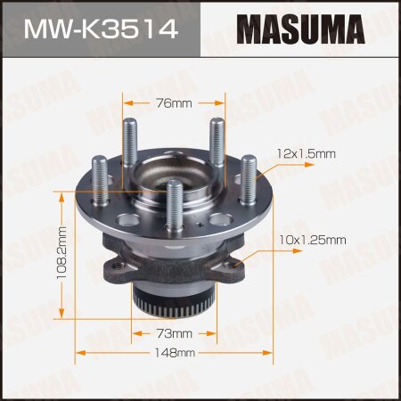 Wheel hub assembly Masuma, MW-K3514