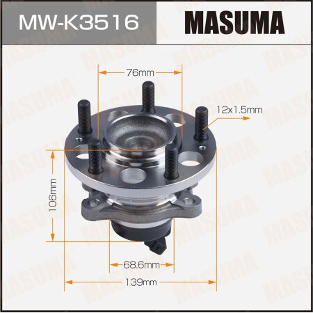 Wheel hub assembly Masuma, MW-K3516