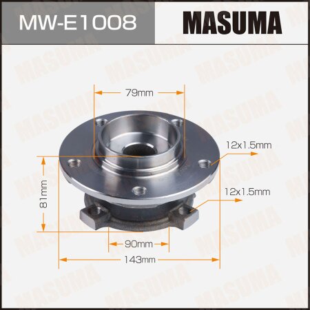 Wheel hub assembly Masuma, MW-E1008