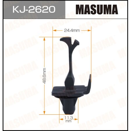 Retainer clip Masuma plastic, KJ-2620