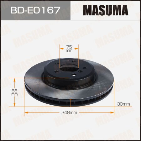 Brake disk Masuma, BD-E0167