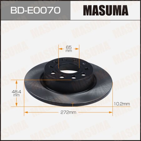 Brake disk Masuma, BD-E0070