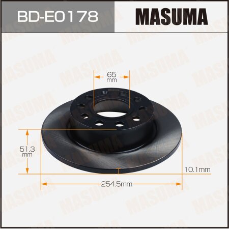 Brake disk Masuma, BD-E0178