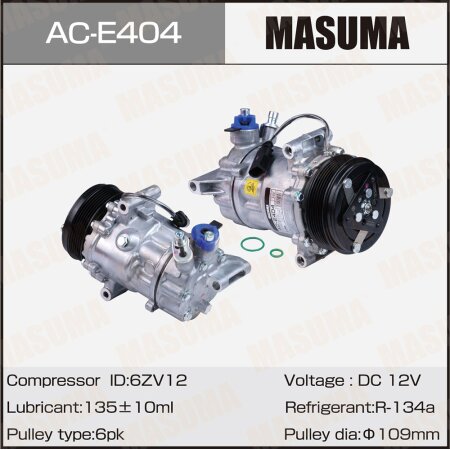Air conditioning compressor Masuma, AC-E404