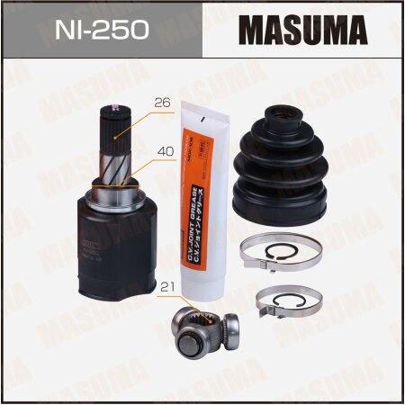 CV joint (inner) Masuma, NI-250