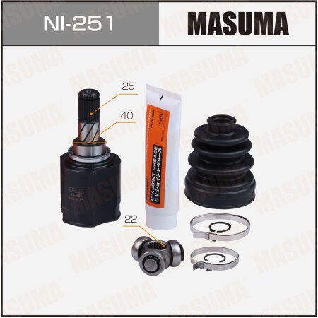 CV joint (inner) Masuma, NI-251