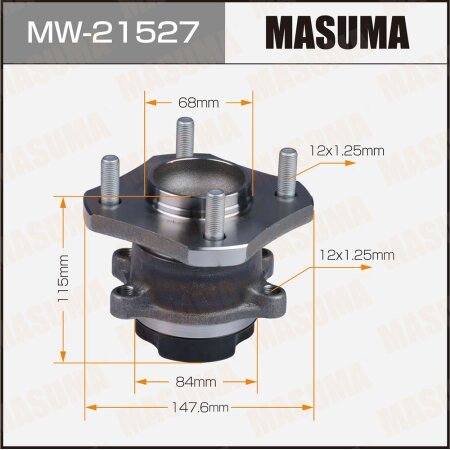 Wheel hub assembly Masuma, MW-21527