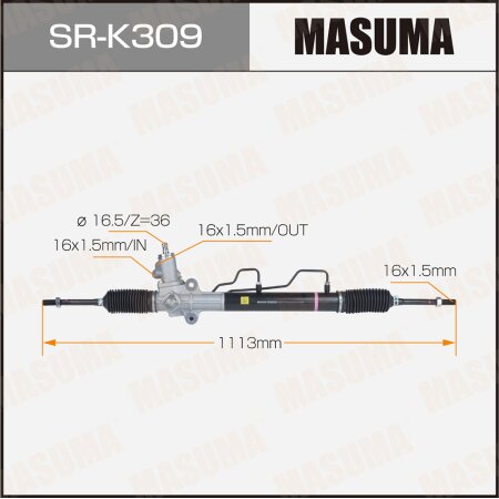 Gear assy, steering, SR-K309