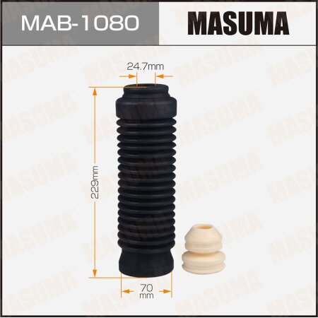 Shock absorber boot Masuma (plastic), MAB-1080