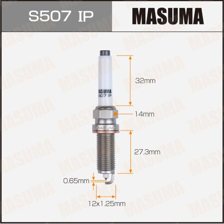 Spark plug Masuma iridium SILZKFR8D7S (95875), S507IP