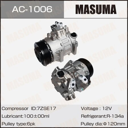 Air conditioning compressor Masuma, AC-1006