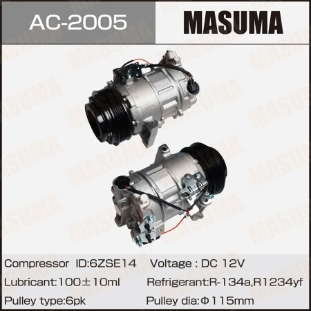 Air conditioning compressor Masuma, AC-2005