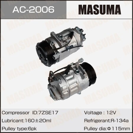 Air conditioning compressor Masuma, AC-2006