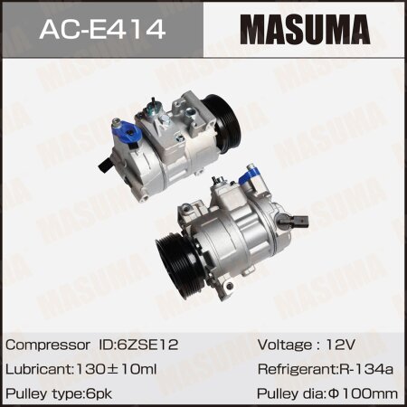 Air conditioning compressor Masuma, AC-E414