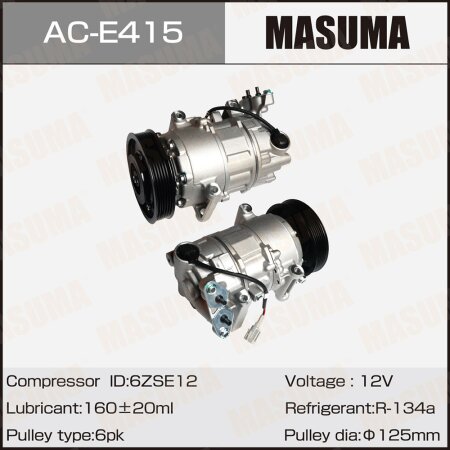 Air conditioning compressor Masuma, AC-E415