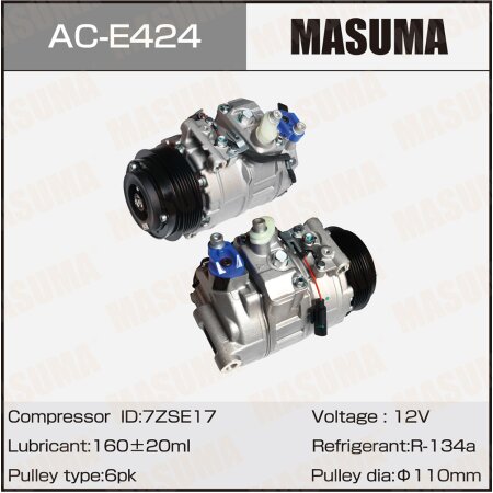 Air conditioning compressor Masuma, AC-E424