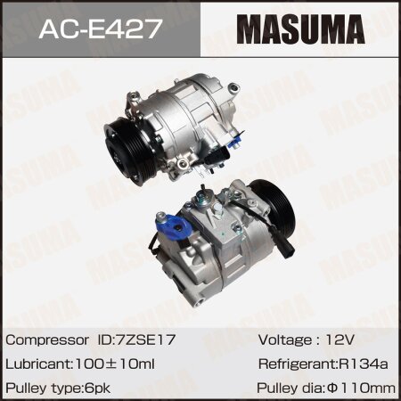 Air conditioning compressor Masuma, AC-E427