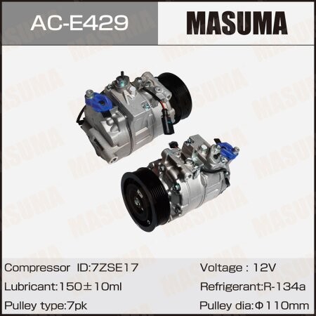 Air conditioning compressor Masuma, AC-E429