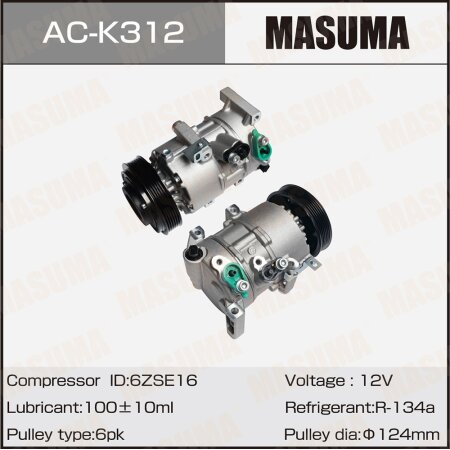 Air conditioning compressor Masuma, AC-K312