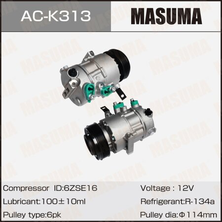 Air conditioning compressor Masuma, AC-K313