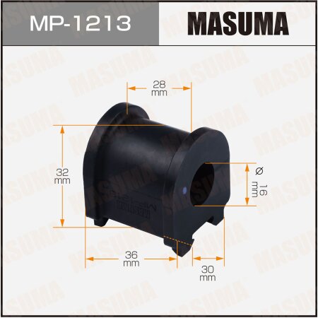 Stabilizer bar bushing Masuma, MP-1213