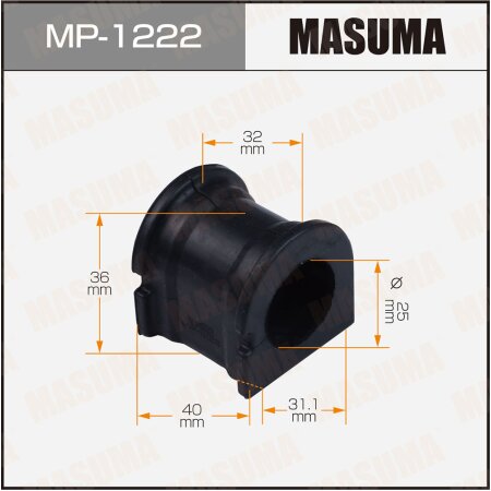 Stabilizer bar bushing Masuma, MP-1222