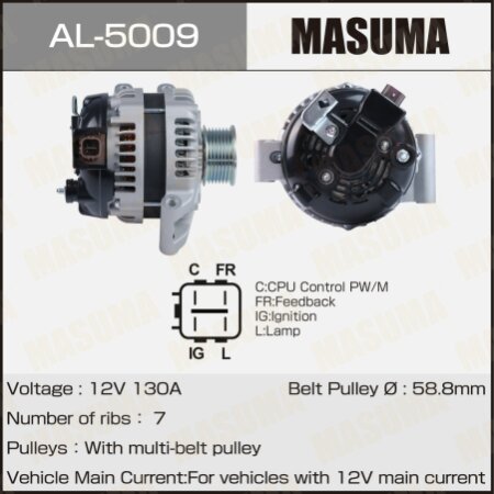 Alternator, AL-5009