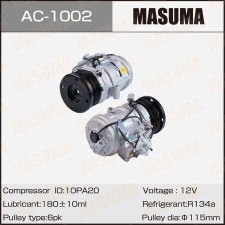 Air conditioning compressor Masuma, AC-1002