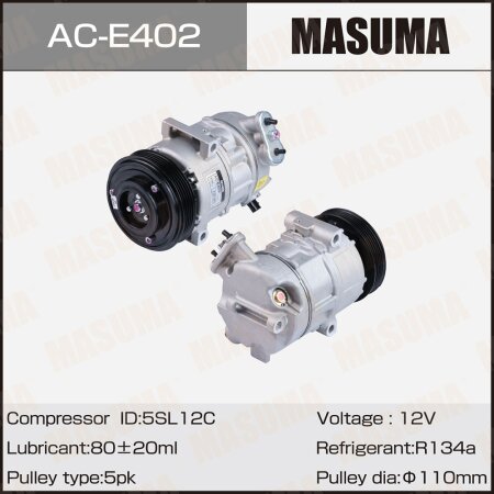 Air conditioning compressor Masuma, AC-E402