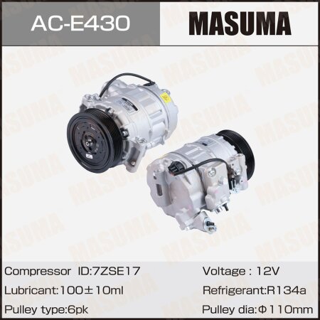 Air conditioning compressor Masuma, AC-E430