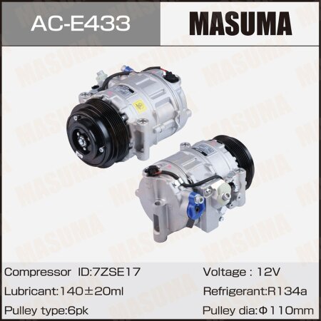 Air conditioning compressor Masuma, AC-E433
